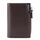 BEEDOVR 9902 Portafoglio corto da uomo Multi-card Zipper ID Bag (marrone)