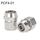 PCF4-01 Connettore rapido pneumatico in rame LAIZE