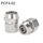 PCF4-02 Connettore rapido pneumatico in rame LAIZE