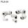 PL8-04 LAIZE PL Connettore rapido pneumatico a gomito
