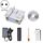 S3 96W Tavolo sollevabile Mini sega da tavolo Macchina da taglio in alluminio, Specifiche: Silver Standard (spina UE)