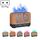 Umidificatore per lampada affumicata con incenso a fiamma di simulazione colorata per la casa, modello: senza telecomando (spina UE) Umidificatore per lampada affumicata con incenso a fiamma di simulazione colorata per la casa, modello: senza telecomando (spina UE)