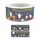10 PCS Adesivi di Natale Giocattoli per bambini Holiday Cartoon Tabel, Dimensioni: 25x75mm (K-233)