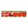 Forniture per decorazioni per feste con striscione per patio natalizio 50 x 250 cm (stile 17)