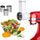 Per KitchenAid 4.5QT/5QT Mixer Verticale Cucina Tagliaverdure e Grattugia(KA-006) Per KitchenAid 4.5QT/5QT Mixer Verticale Cucina Tagliaverdure e Grattugia(KA-006)