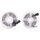 2pcs Bare Board 5050 SMD RGB LED Rope Light, 30 LED/m, Lunghezza: 5m, 12V 2A 100-240V, con controller Doodle a 24 tasti (spina UK)