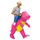 Abbigliamento gonfiabile per bambole in poliestere 3D per dinosauri di Halloween, taglia: M (120-140 cm) (dinosauro rosa rosso) Abbigliamento gonfiabile per bambole in poliestere 3D per dinosauri di Halloween, taglia: M (120-140 cm) (dinosauro rosa rosso)