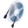 2030 SMD LED RGB impermeabile a corda epossidica, 12V, lunghezza: 5m