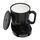 IDZ011 Caricatore wireless per telefono da tavolo Tazza con agitazione intelligente Tazza da caffè con agitazione automatica (nero) IDZ011 Caricatore wireless per telefono da tavolo Tazza con agitazione intelligente Tazza da caffè con agitazione automatica (nero)