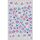 10pcs 3D Adesivo Farfalla Retro Colore Rosa Nail Art Sticker (F-668)