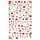 10pcs 3D Adesivo Farfalla Retro Colore Rosa Nail Art Sticker (F-629)
