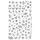 10pcs 3D Adesivo Farfalla Retro Colore Rosa Nail Art Sticker (F-671)