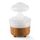 V50 Desktop colorato luce notturna umidificatore venatura del legno goccia d'acqua diffusore di aromi, specifiche: spina europea (bianco) V50 Desktop colorato luce notturna umidificatore venatura del legno goccia d'acqua diffusore di aromi, specifiche: spina europea (bianco)