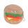 Portafoglio carino per colazione, portamonete, portamonete, cavo dati, portamonete, stile: Hamburger