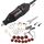 VICOVER Set di smerigliatrice elettrica piccola a velocità regolabile con penna per intaglio della giada, strumento per lucidare, spina europea, modello: 40 pezzi VICOVER Set di smerigliatrice elettrica piccola a velocità regolabile con penna per intaglio della giada, strumento per lucidare, spina europea, modello: 40 pezzi