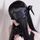Nastro erotico maschera per gli occhi Bondage Legare giocattoli (nero)