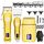 3 pezzi/set Uomo Home Hair Salon Tagliacapelli ad alta potenza (oro)