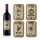 8 pezzi/set adesivi per etichette di vino di Halloween, forniture per feste, regalo divertente per vino 8 pezzi/set adesivi per etichette di vino di Halloween, forniture per feste, regalo divertente per vino