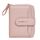 Portafoglio corto da donna con cerniera multi-slot per carte Baellerry N1915 modello Lychee (rosa chiaro)