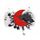 Fermagli per capelli di Halloween Accessori per capelli Bambini Festa Travestimenti Gioielli, Stile: Pipistrello Luna Rossa