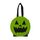 Halloween Feltro Candy Bag Festa Costume Borsa Tridimensionale, Colore: Testa di Demone Verde