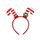 Cerchietto natalizio in 3D con decorazioni per feste di Natale, colore: doppie stampelle Cerchietto natalizio in 3D con decorazioni per feste di Natale, colore: doppie stampelle