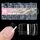 600 pezzi/scatola unghie finte ultra corte, punte di estensione trasparenti senza graffi, senza tracce, smerigliate, manicure da salone, stile: forma 04 600 pezzi/scatola unghie finte ultra corte, punte di estensione trasparenti senza graffi, senza tracce, smerigliate, manicure da salone, stile: forma 04