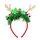 Vestito per festa di Natale Copricapo per Capodanno Decorazione natalizia Fascia per capelli a strisce colorate, Stile: Corna di alce