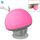 Altoparlante Bluetooth a forma di funghi con porta di aspirazione (rosa)