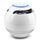 Altoparlante Bluetooth Bluetooth A18 con luce LED portatile wireless Mini altoparlante mobile MUSIC MP3 Subwoofer Support TF (bianco)