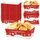 20 pezzi/confezione Vassoio per snack natalizio Vassoio di carta per patatine fritte per feste di Natale 20 pezzi/confezione Vassoio per snack natalizio Vassoio di carta per patatine fritte per feste di Natale