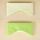Mascherina per gli occhi a doppio uso, doppia faccia, protezione per gli occhi con riduzione del rumore completa (giallo freddo + verde caldo)
