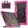 Per Samsung Galaxy Tab S8 Ultra Spallaccio Silicone + PC Tablet Case (Rose Red Black) Per Samsung Galaxy Tab S8 Ultra Spallaccio Silicone + PC Tablet Case (Rose Red Black)