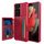 Per Samsung Galaxy S21 Ultra 5G Portafoglio con portafoglio con portafoglio magnetico custodia in pelle (rosso) Per Samsung Galaxy S21 Ultra 5G Portafoglio con portafoglio con portafoglio magnetico custodia in pelle (rosso)