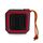 NUOVO RIXING NR-103 Mini TWS Bluetooth Speaker with Lanyard (rosso)