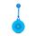 Altoparlante Bluetooth impermeabile con tazza di ventosa Q50 per bagno (blu) Altoparlante Bluetooth impermeabile con tazza di ventosa Q50 per bagno (blu)