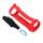 Per la carica JBL 4 altoparlante Bluetooth portatile coperchio protettivo in silicone con tracolla e moschettone (rosso) Per la carica JBL 4 altoparlante Bluetooth portatile coperchio protettivo in silicone con tracolla e moschettone (rosso)