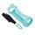 Per la carica JBL 4 altoparlante Bluetooth portatile coperchio protettivo in silicone con tracolla e moschettone (menta verde) Per la carica JBL 4 altoparlante Bluetooth portatile coperchio protettivo in silicone con tracolla e moschettone (menta verde)