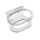 2 PCS JG02Y Staffa a parete dell'altoparlante per Google Nest Audio (Bianco trasparente) 2 PCS JG02Y Staffa a parete dell'altoparlante per Google Nest Audio (Bianco trasparente)