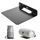 Staffa metallica di stoccaggio universale per muro per altoparlante Bluetooth, Dimensione: 15,5 x 13 x 3 cm (nero) Staffa metallica di stoccaggio universale per muro per altoparlante Bluetooth, Dimensione: 15,5 x 13 x 3 cm (nero)