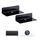 Bracket della fotocamera della sorveglianza dell altoparlante della famiglia 4 PCS (nero) Bracket della fotocamera della sorveglianza dell altoparlante della famiglia 4 PCS (nero)