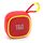 T&G TG659 Mini altoparlante Bluetooth portatile TWS da esterno (rosso)
