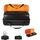 Per JBL Partybox On-The-Go Custodia rigida antiurto in EVA Custodia per il trasporto con borsa per microfono (nero + arancione) Per JBL Partybox On-The-Go Custodia rigida antiurto in EVA Custodia per il trasporto con borsa per microfono (nero + arancione)