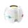 RGB Light Effect Gyro Shape Audio Bluetooth wireless (bianco)