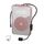 Amplificatore microfono didattico portatile ZXL-H3 con display temporale, specifiche: versione cablata (oro rosa) Amplificatore microfono didattico portatile ZXL-H3 con display temporale, specifiche: versione cablata (oro rosa)