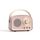 DW21 Vintage Radio BT Speaker Support TF Card/U Disk to Play (Rosa)