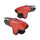 Memo AK02 Burst Shooting Capacitive Mobile Phone Gamepad (rosso)
