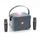 T&G TG543 Altoparlante Bluetooth wireless per karaoke portatile integrato colorato (grigio) T&G TG543 Altoparlante Bluetooth wireless per karaoke portatile integrato colorato (grigio)