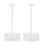 Per SONOS Era 300 1 paio/pacco Altoparlante Bluetooth wireless Supporto da pavimento in metallo (Bianco) Per SONOS Era 300 1 paio/pacco Altoparlante Bluetooth wireless Supporto da pavimento in metallo (Bianco)