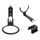 Staffa di montaggio a parete nascosta per altoparlante wireless Bluetooth HomePod 2 (nero) Staffa di montaggio a parete nascosta per altoparlante wireless Bluetooth HomePod 2 (nero)